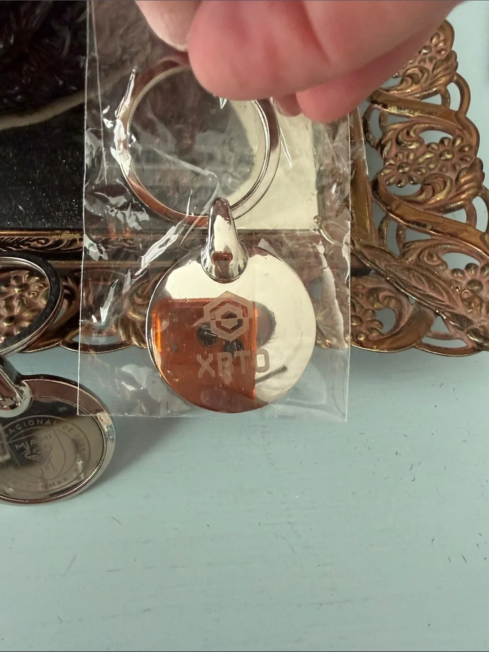 Saint Germain Miami Lanyard & 3 Intermiami FC keychain bundle